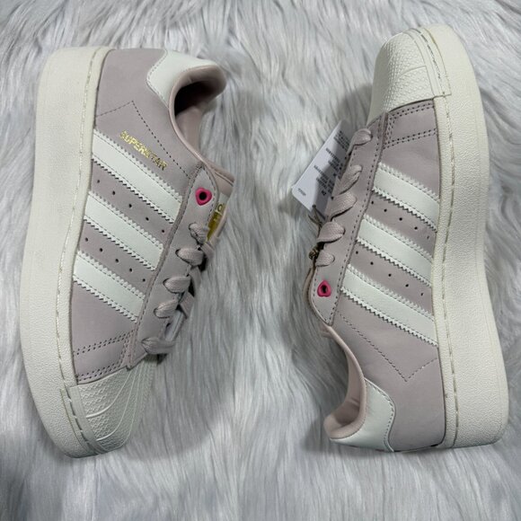 Adidas Superstar XLG Valentine's Day 2024 Womens Shoes ID1103 NEW Multi Sz - Picture 4 of 4